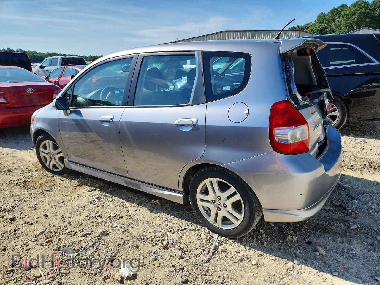 2007 HONDA FIT - VIN: JHMGD37687S041617 - Фото 2