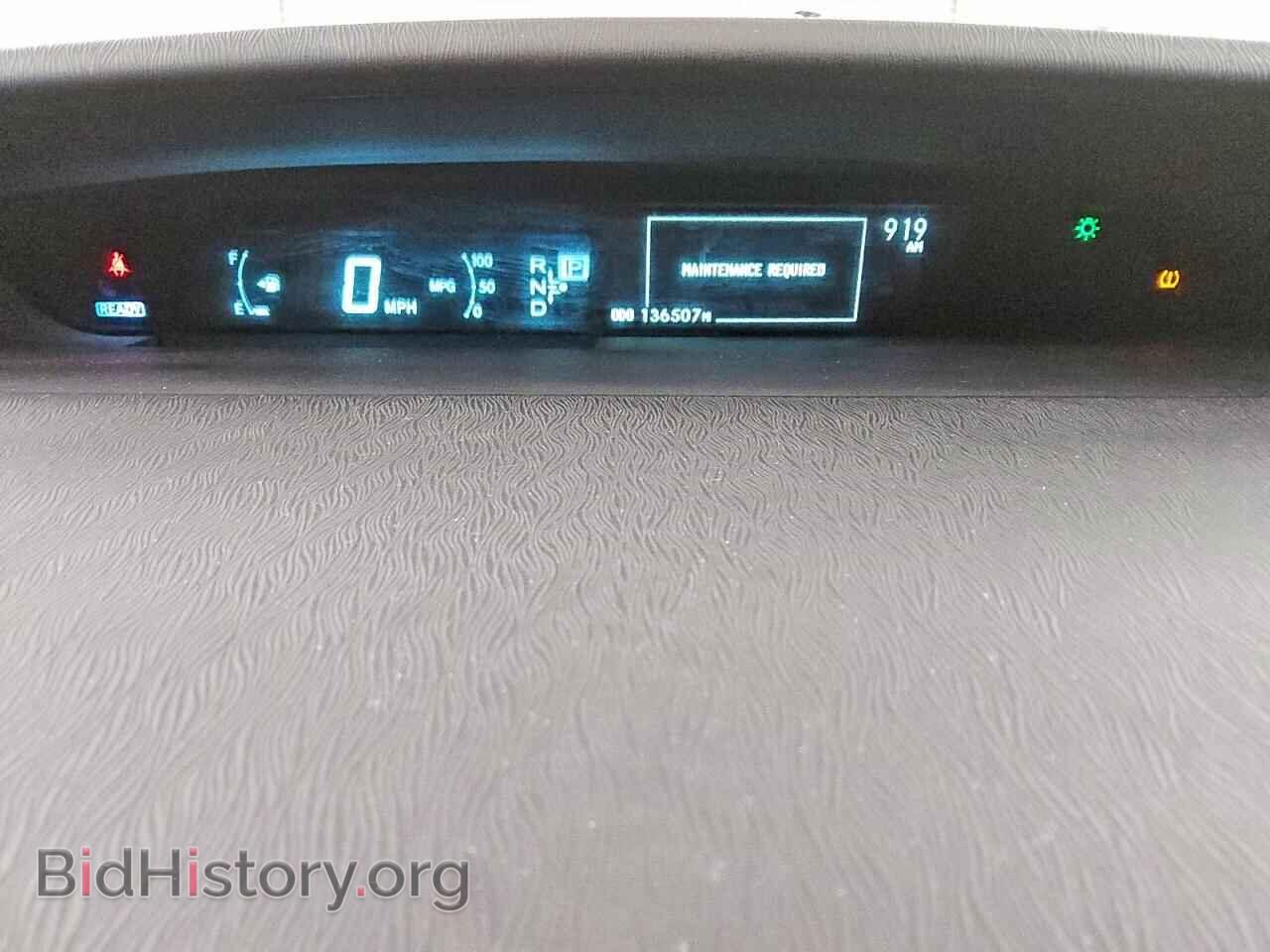 2012 TOYOTA PRIUS - VIN: JTDKN3DU8C5492356 - Фото 9