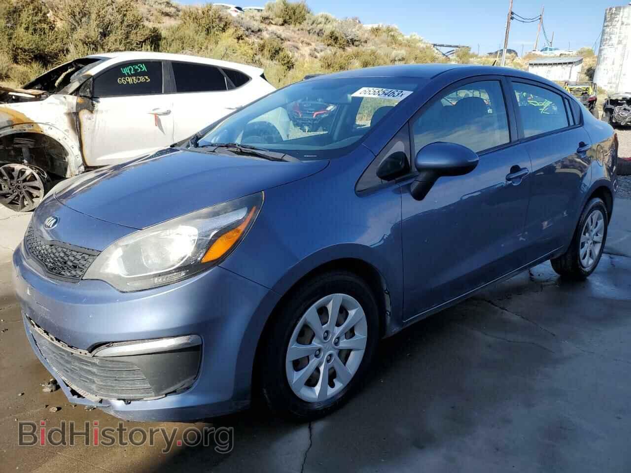 Фотография KNADM4A39G6540280 - KIA RIO 2016