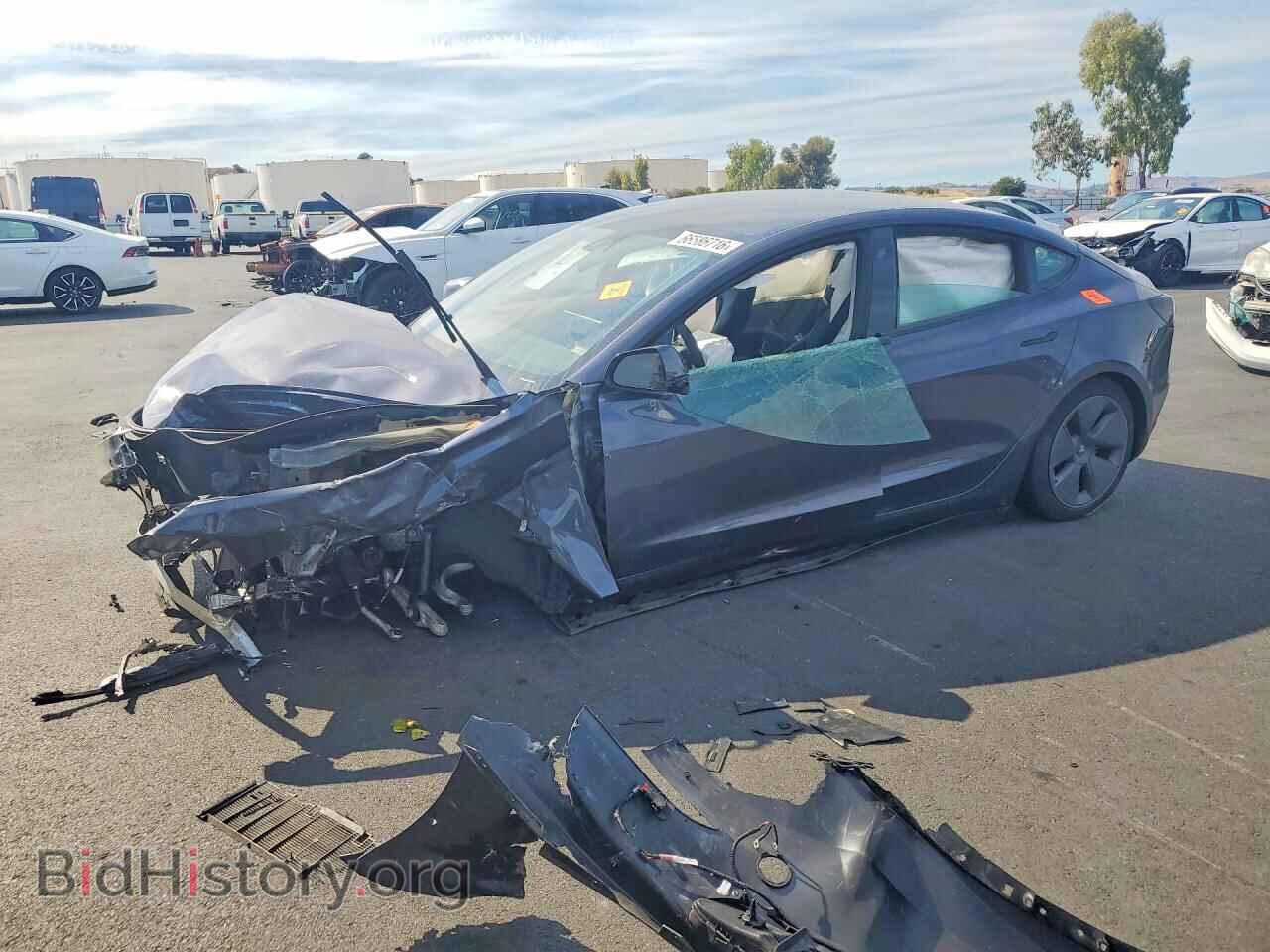 Фотография 5YJ3E1EA3NF351709 - TESLA MODEL 3 2022