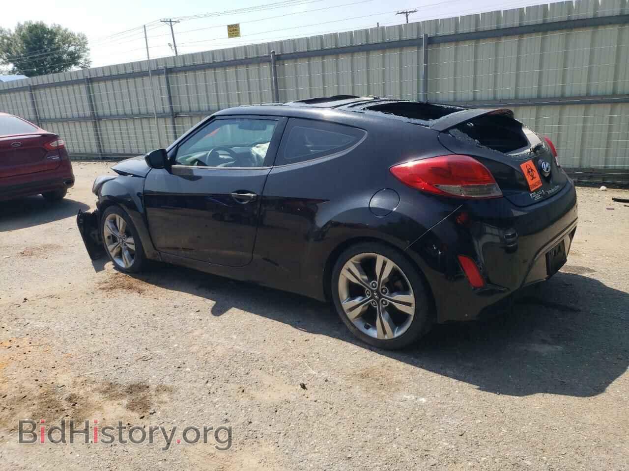 2013 HYUNDAI VELOSTER - VIN: KMHTC6AD6DU107931 - Фото 2
