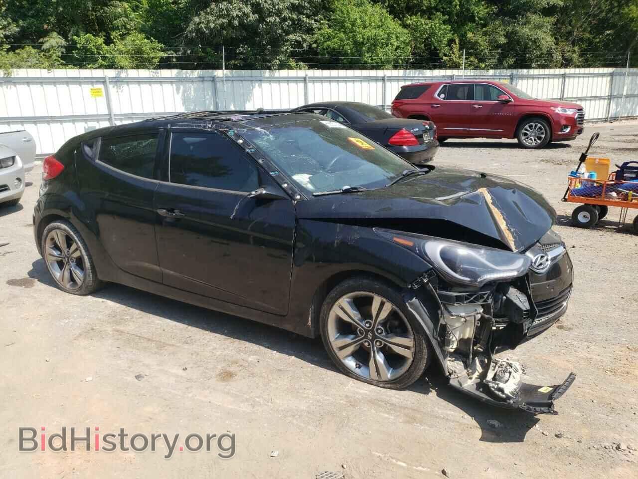 2013 HYUNDAI VELOSTER - VIN: KMHTC6AD6DU107931 - Фото 4
