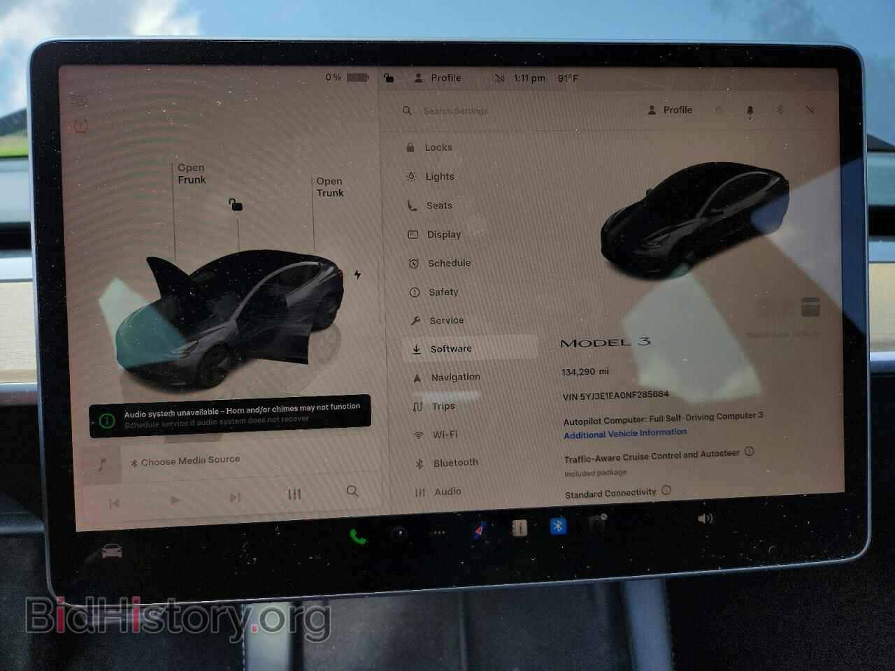 2022 TESLA MODEL 3 - VIN: 5YJ3E1EA0NF285684 - Фото 9
