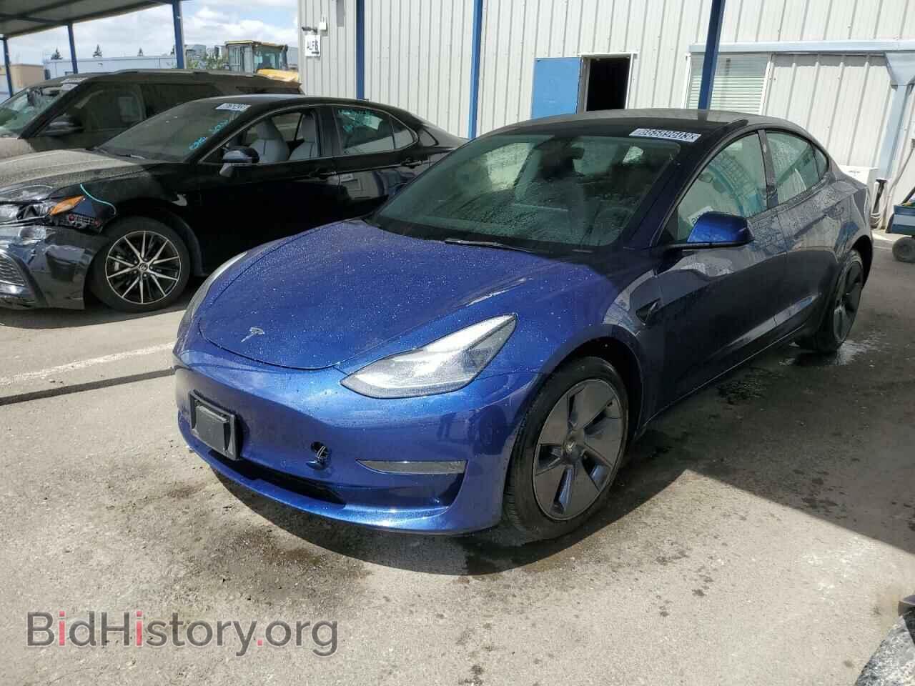Фотография 5YJ3E1EB4NF190926 - TESLA MODEL 3 2022
