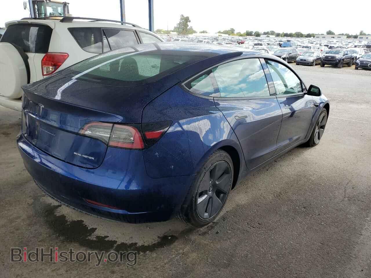 2022 TESLA MODEL 3 - VIN: 5YJ3E1EB4NF190926 - Фото 3