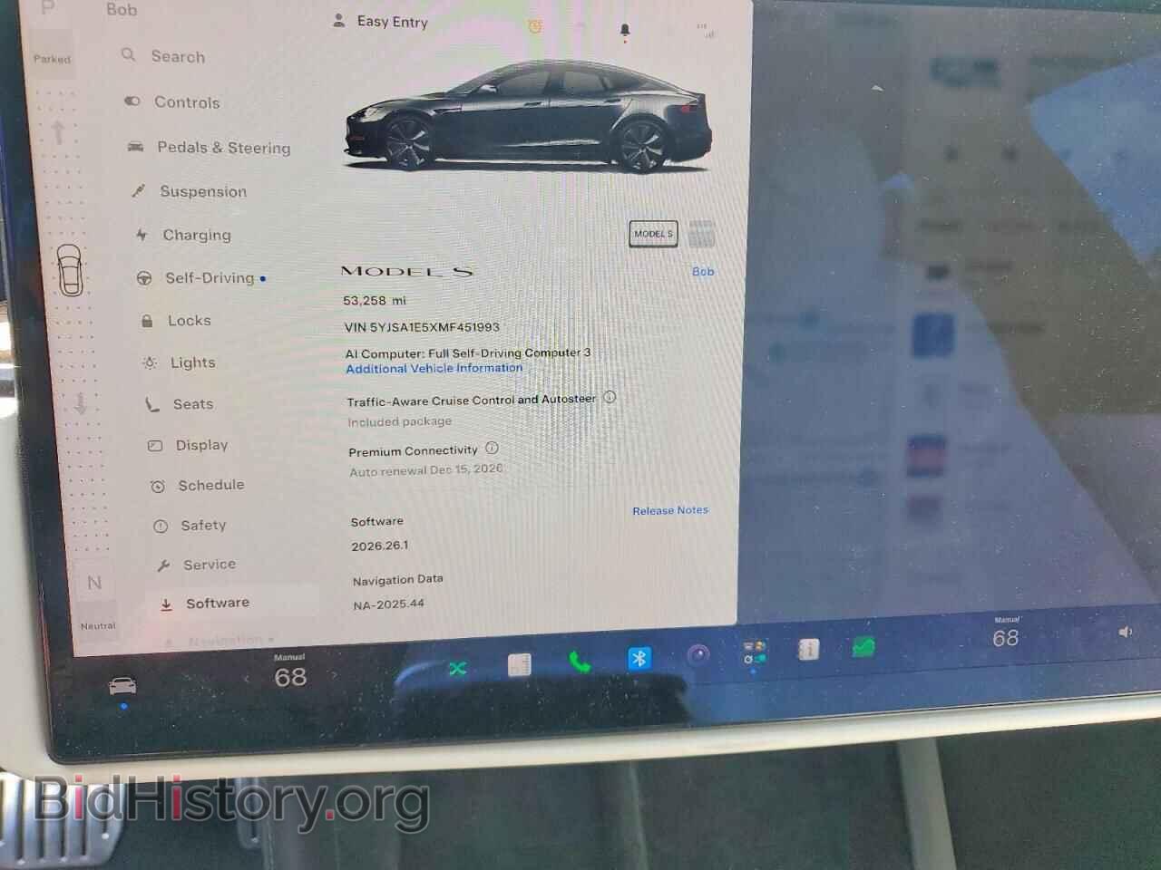 2021 TESLA MODEL S - VIN: 5YJSA1E5XMF451993 - Photo 9