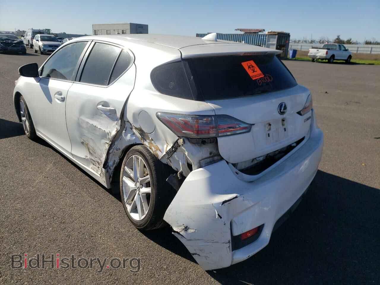2014 LEXUS CT 200 - VIN: JTHKD5BH2E2208565 - Фото 3