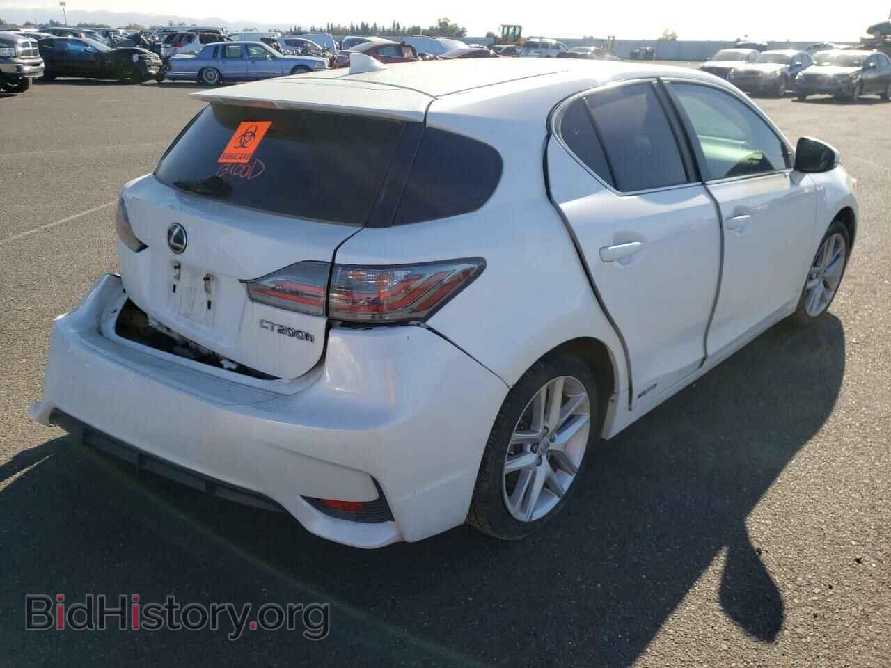 2014 LEXUS CT 200 - VIN: JTHKD5BH2E2208565 - Фото 4