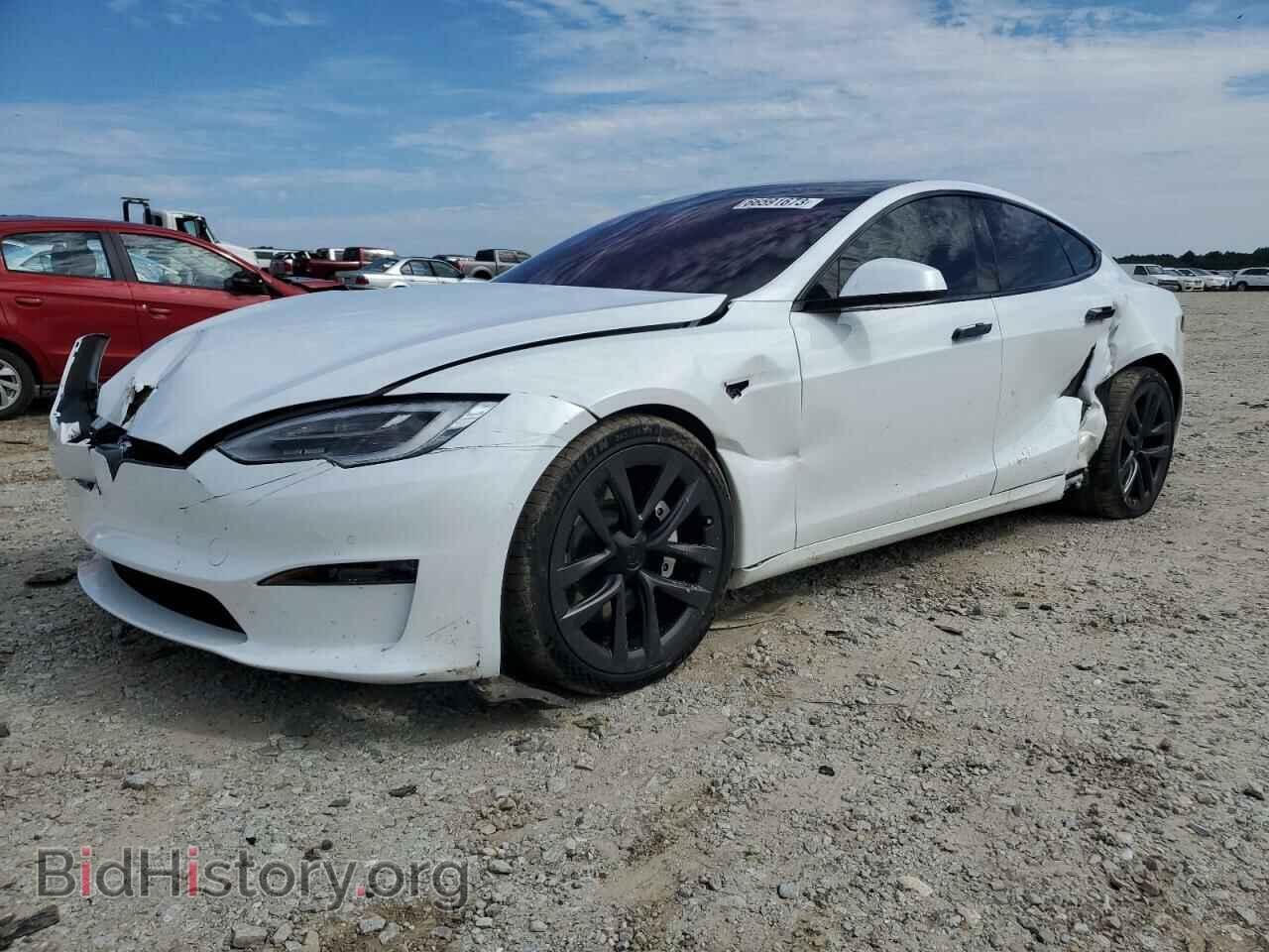 Photo 5YJSA1E64MF451416 - TESLA MODEL S 2021