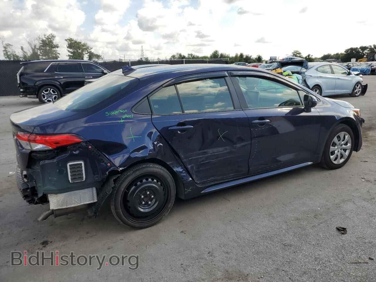 2021 TOYOTA COROLLA - VIN: JTDEPMAE2MJ166166 - Фото 3