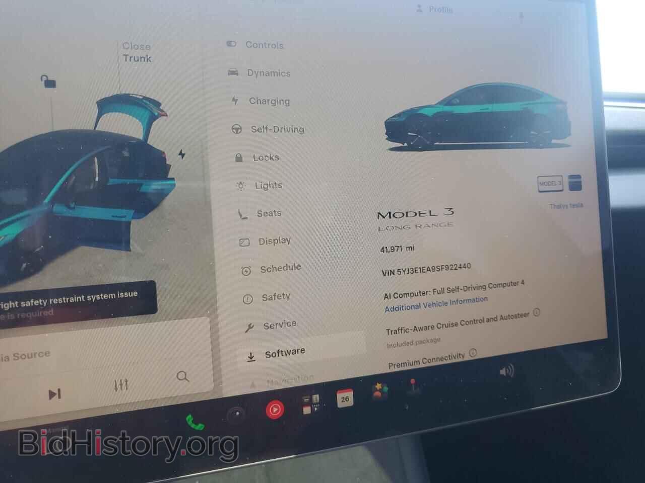 2025 TESLA MODEL 3 - VIN: 5YJ3E1EA9SF922440 - Photo 9