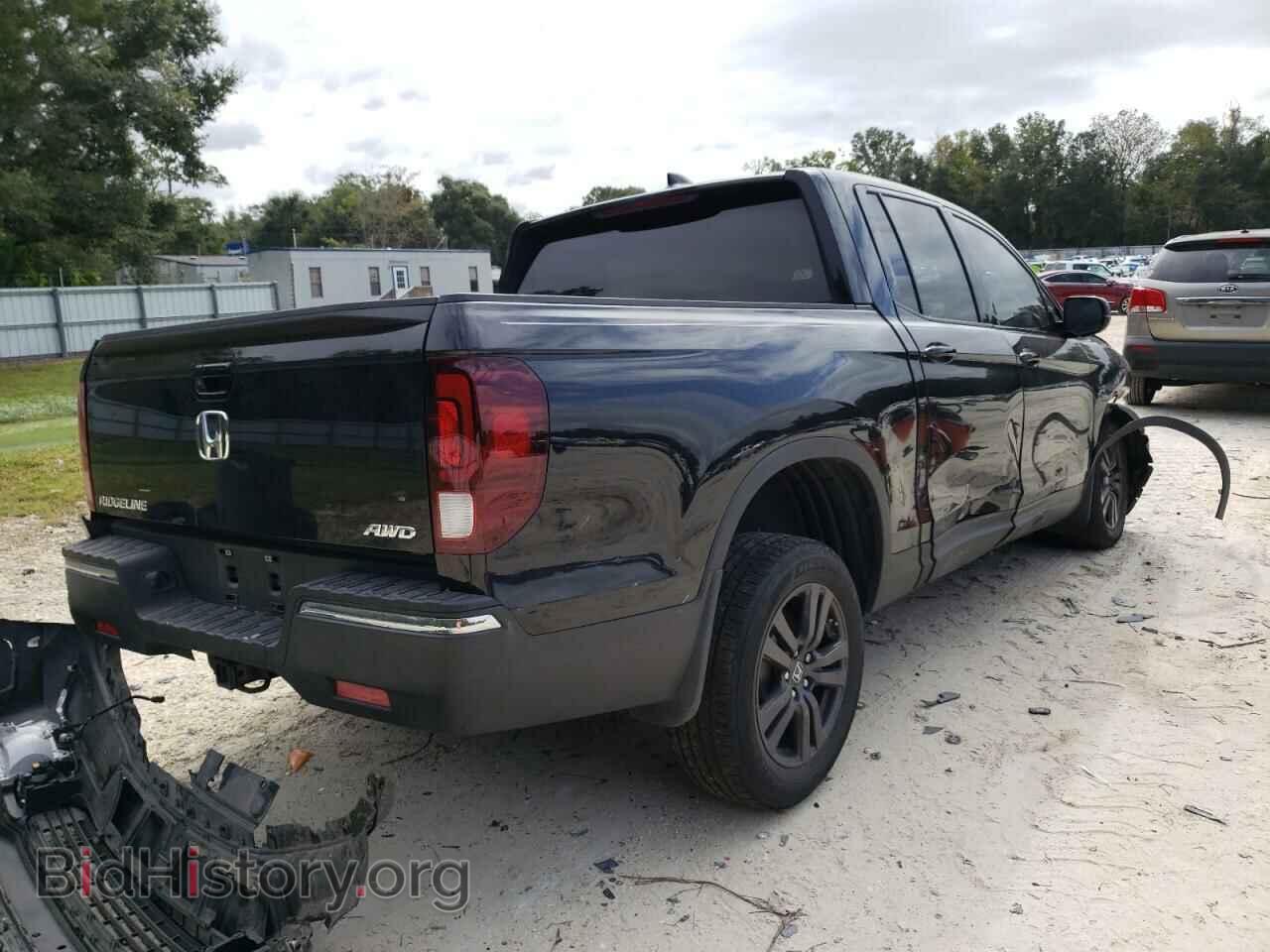 2019 HONDA RIDGELINE - VIN: 5FPYK3F1XKB035221 - Фото 4