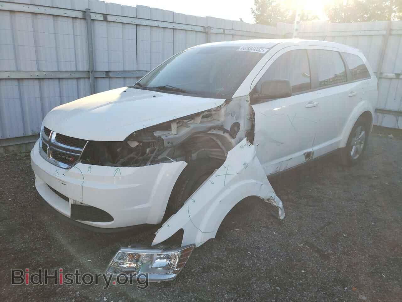 2013 DODGE JOURNEY - VIN: 3C4PDCAB4DT721256 - Фото 2