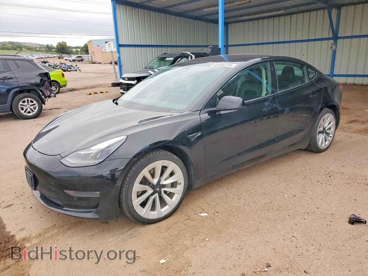 Photo 5YJ3E1EB6NF190426 - TESLA MODEL 3 2022