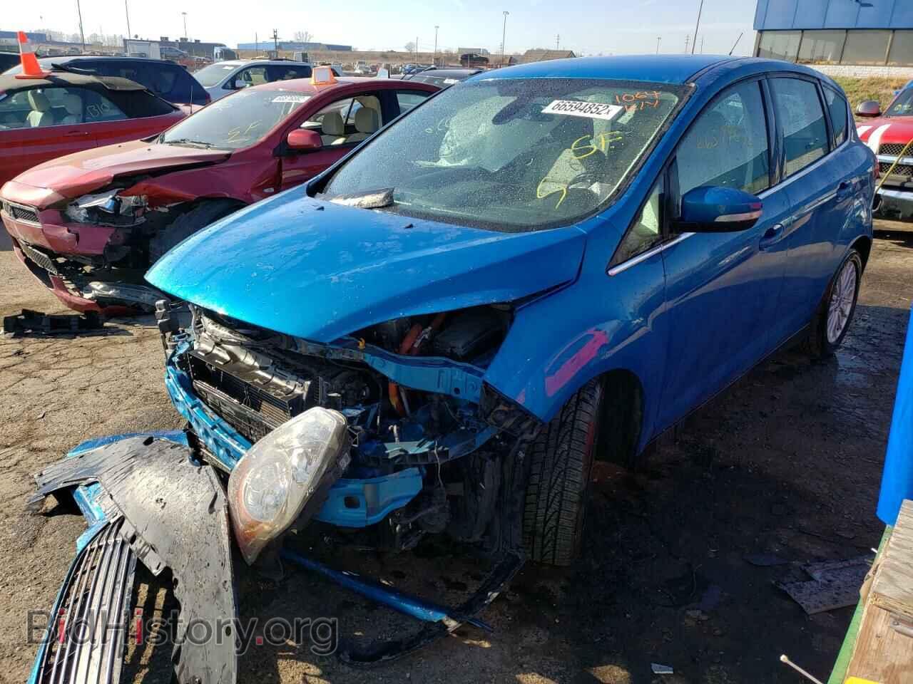 2013 FORD CMAX - VIN: 1FADP5BU4DL521064 - Фото 2