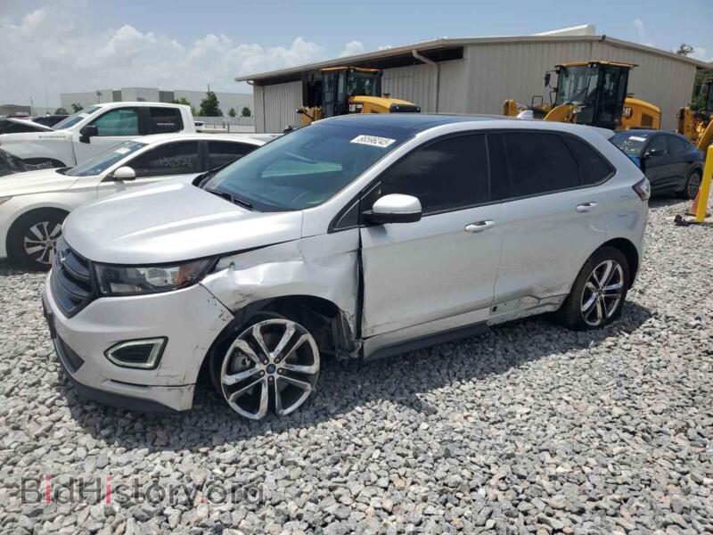 2018 Ford EDGE Sport (VIN 2FMPK4AP6JBB29125) — photo 1 of 13, Copart, damage: front end