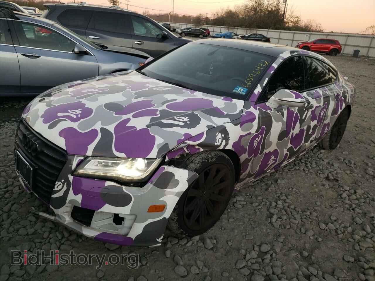 2013 AUDI A7 - VIN: WAUYGAFC2DN118157 - Фото 2