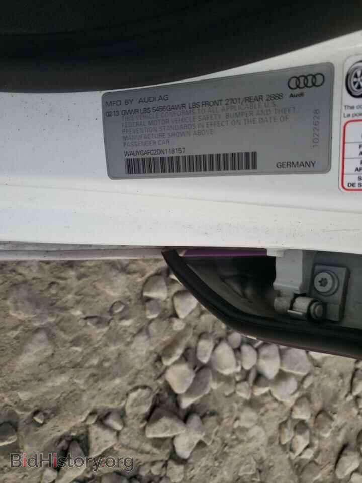 2013 AUDI A7 - VIN: WAUYGAFC2DN118157 - Фото 10