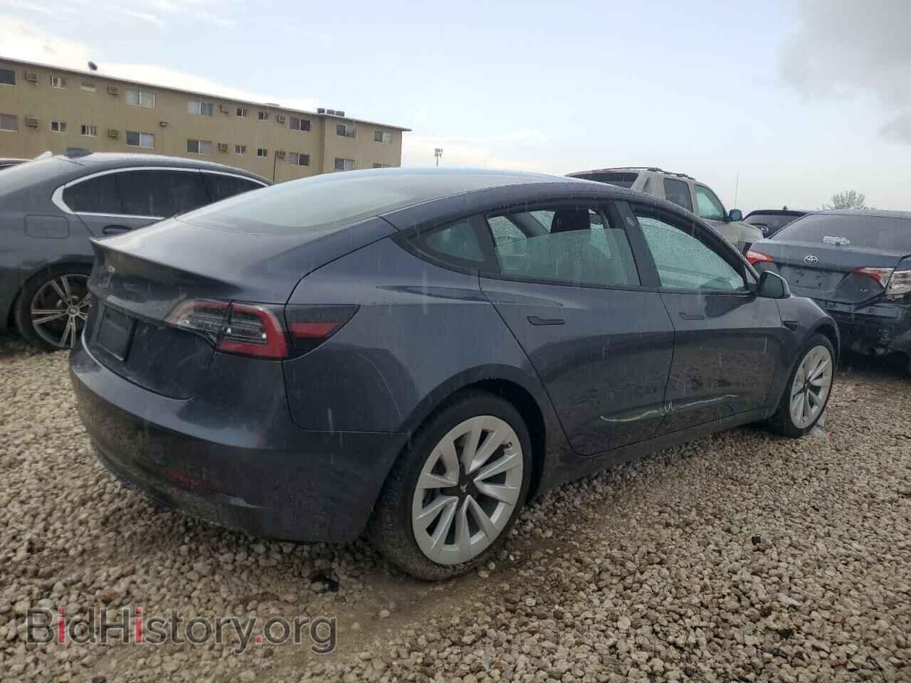 2022 TESLA MODEL 3 - VIN: 5YJ3E1EA1NF349232 - Фото 3