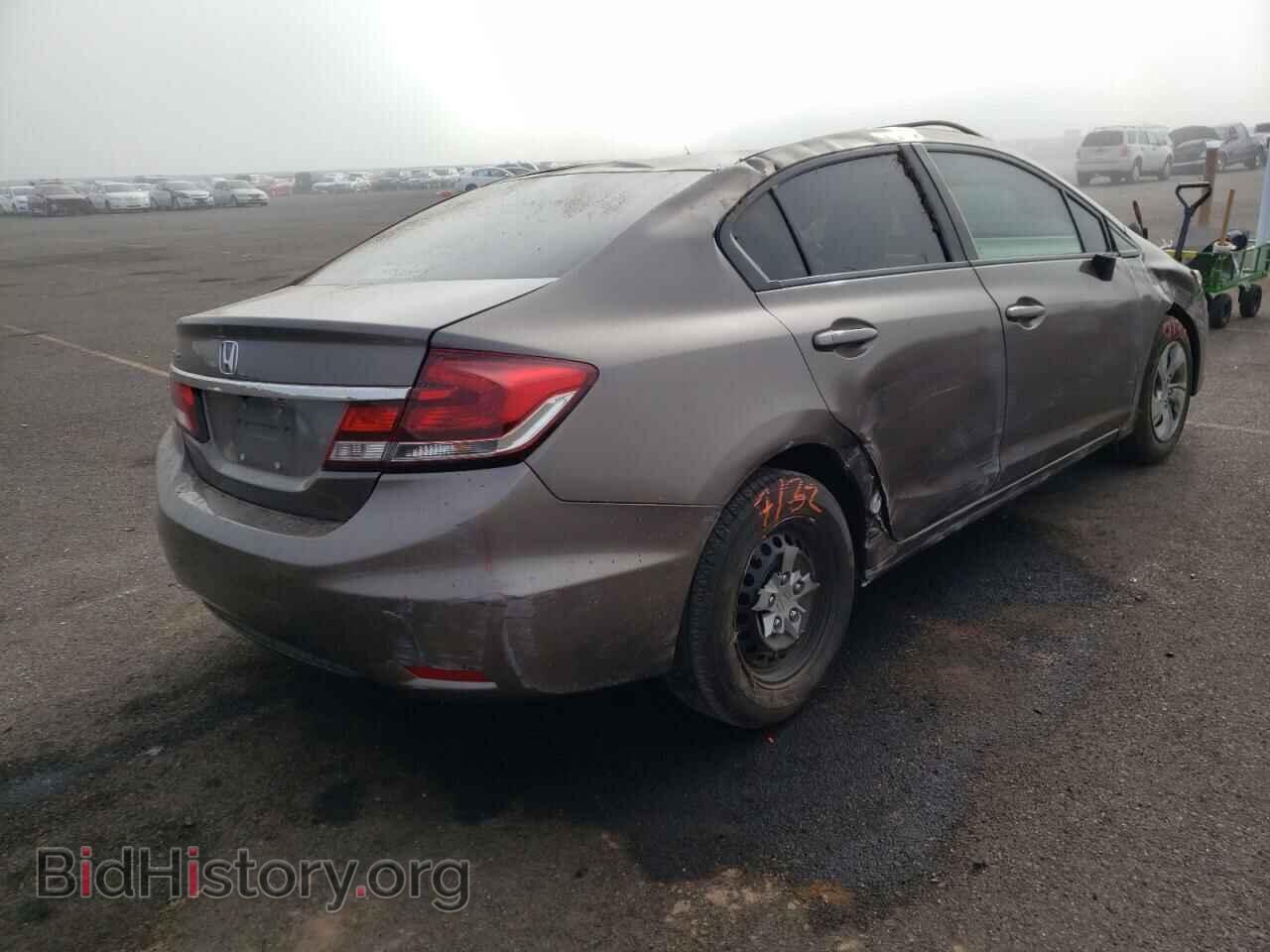 2013 HONDA CIVIC - VIN: 2HGFB2F55DH547819 - Фото 4