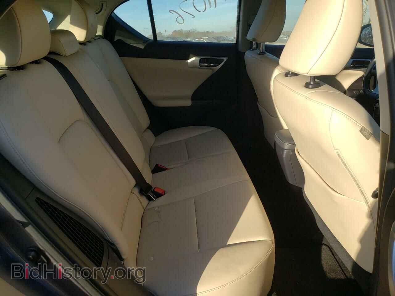 2012 LEXUS CT 200 - VIN: JTHKD5BH9C2068155 - Фото 6