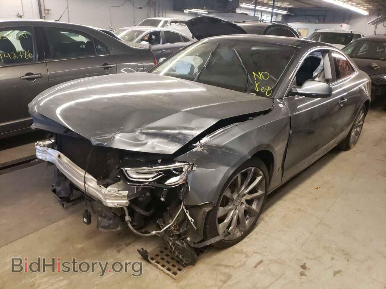 2013 AUDI A5 - VIN: WAULFAFR5DA037310 - Фото 2
