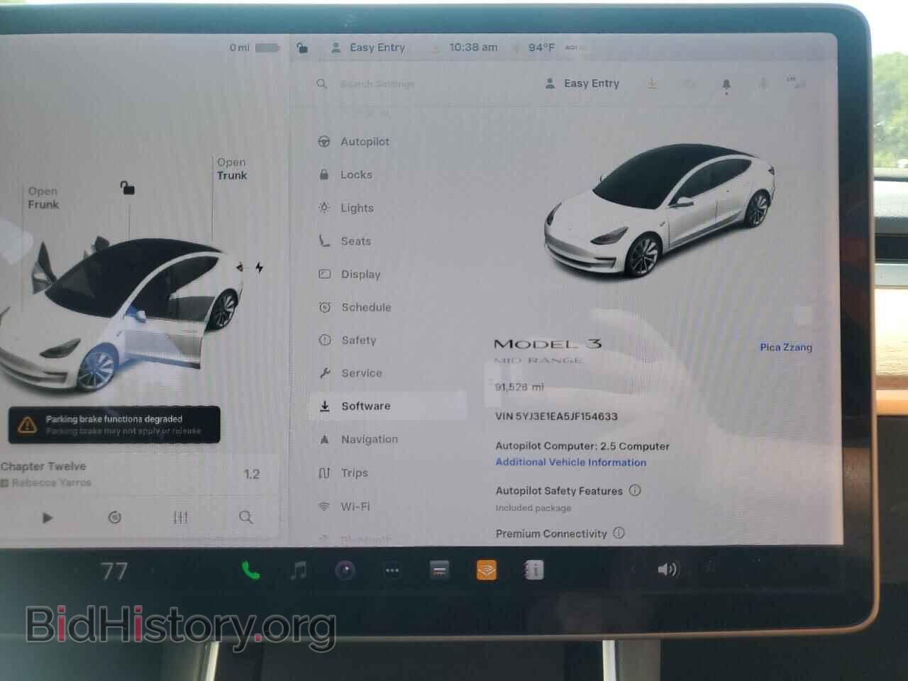 2018 TESLA MODEL 3 - VIN: 5YJ3E1EA5JF154633 - Photo 9