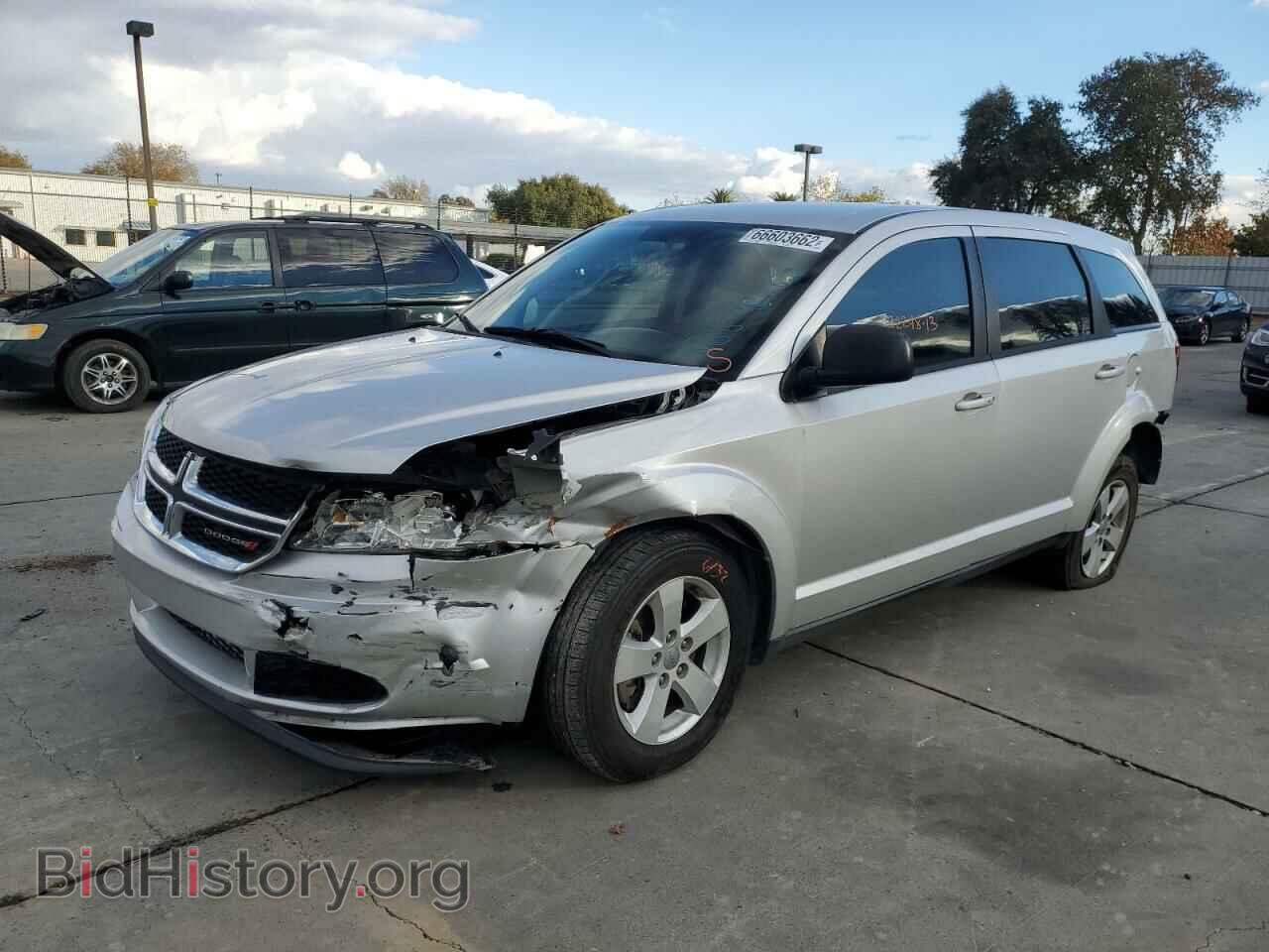 2013 DODGE JOURNEY - VIN: 3C4PDCAB3DT500960 - Фото 2