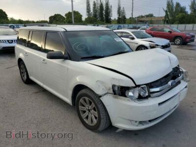 2011 Ford FLEX Flex SE, белый — VIN 2FMGK5BC6BBD09515, Copart