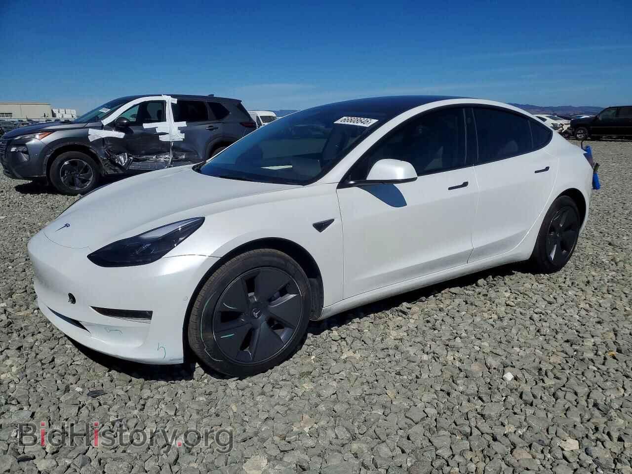 Фотография 5YJ3E1EB2NF138792 - TESLA MODEL 3 2022