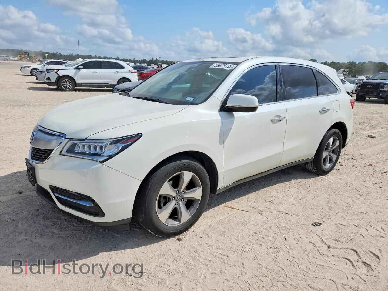 Photo 5FRYD3H25GB020382 - ACURA MDX 2016