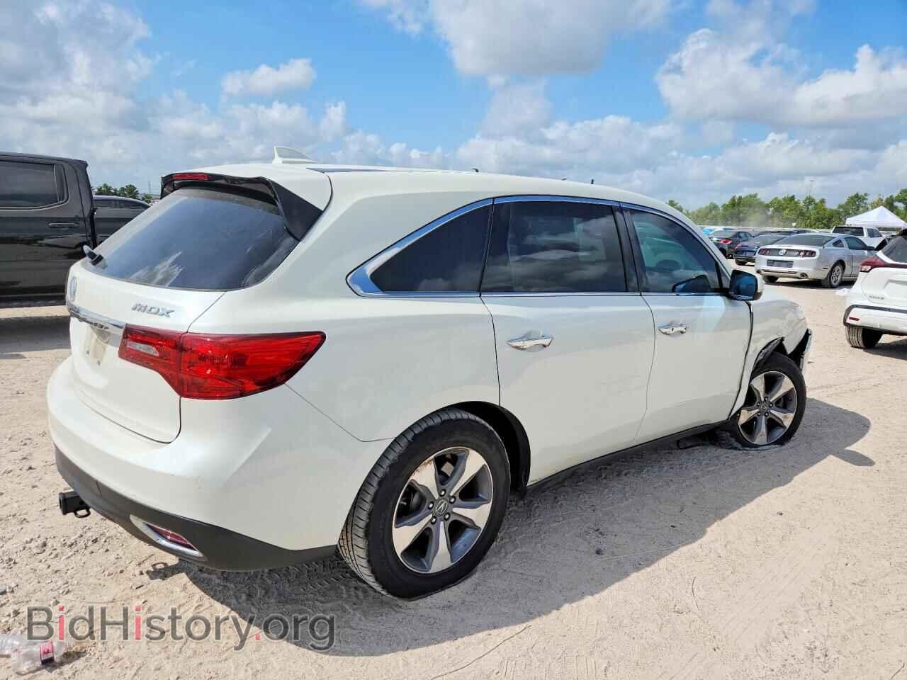 2016 ACURA MDX - VIN: 5FRYD3H25GB020382 - Фото 3