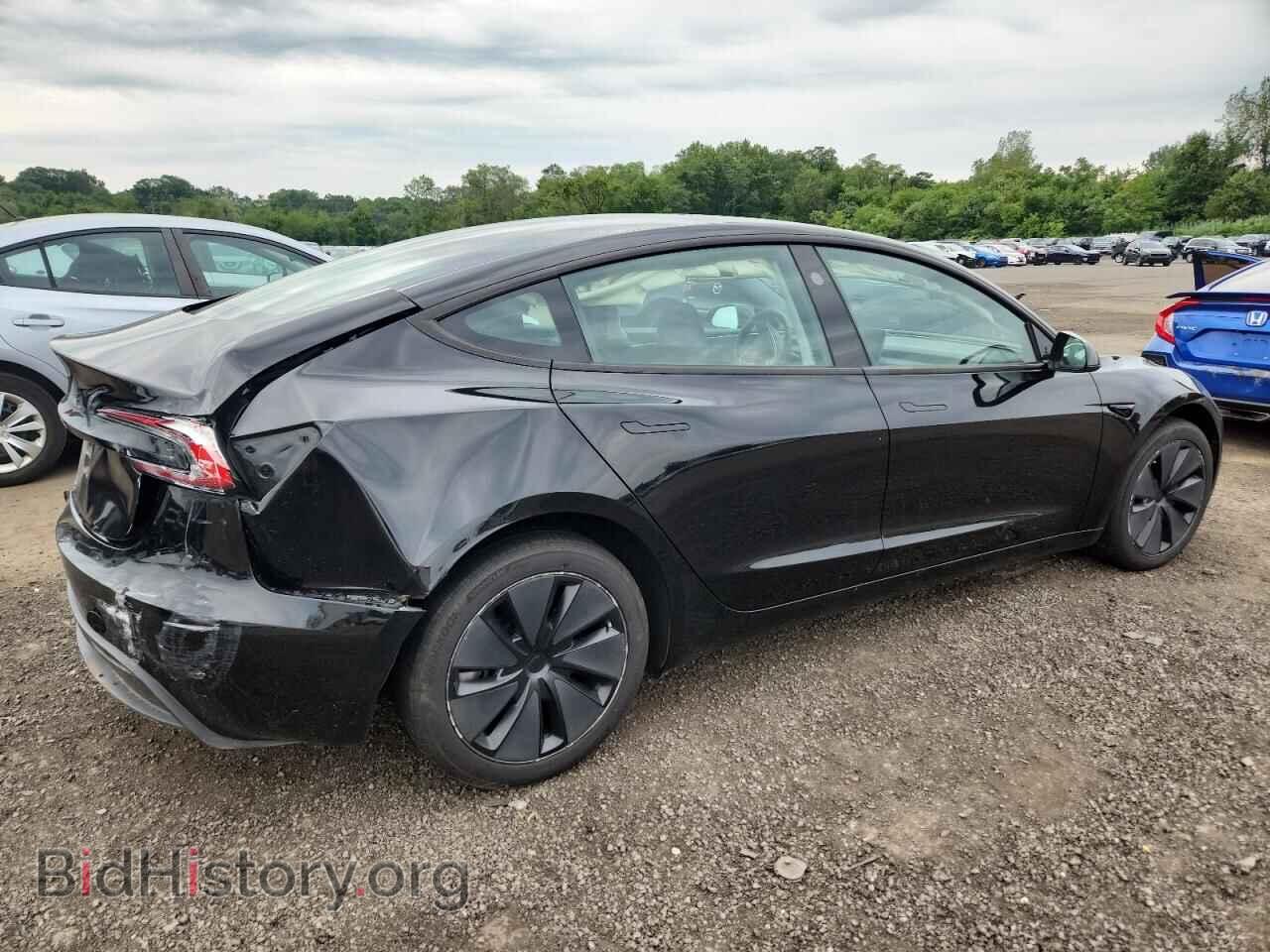 2024 TESLA MODEL 3 - VIN: 5YJ3E1EA3RF739903 - Фото 3
