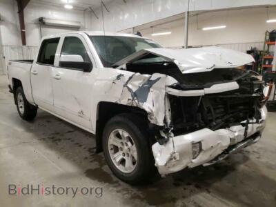 2017 Chevrolet SILVERADO, белый — VIN 3GCUKREC3HG469206, Copart