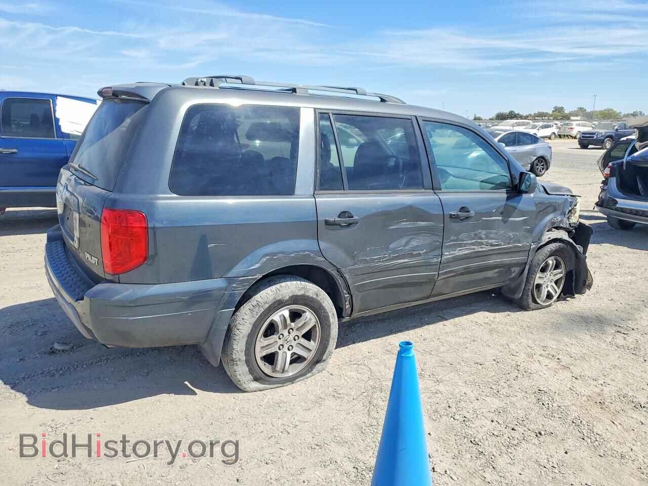 2005 HONDA PILOT - VIN: 2HKYF18425H571644 - Фото 3