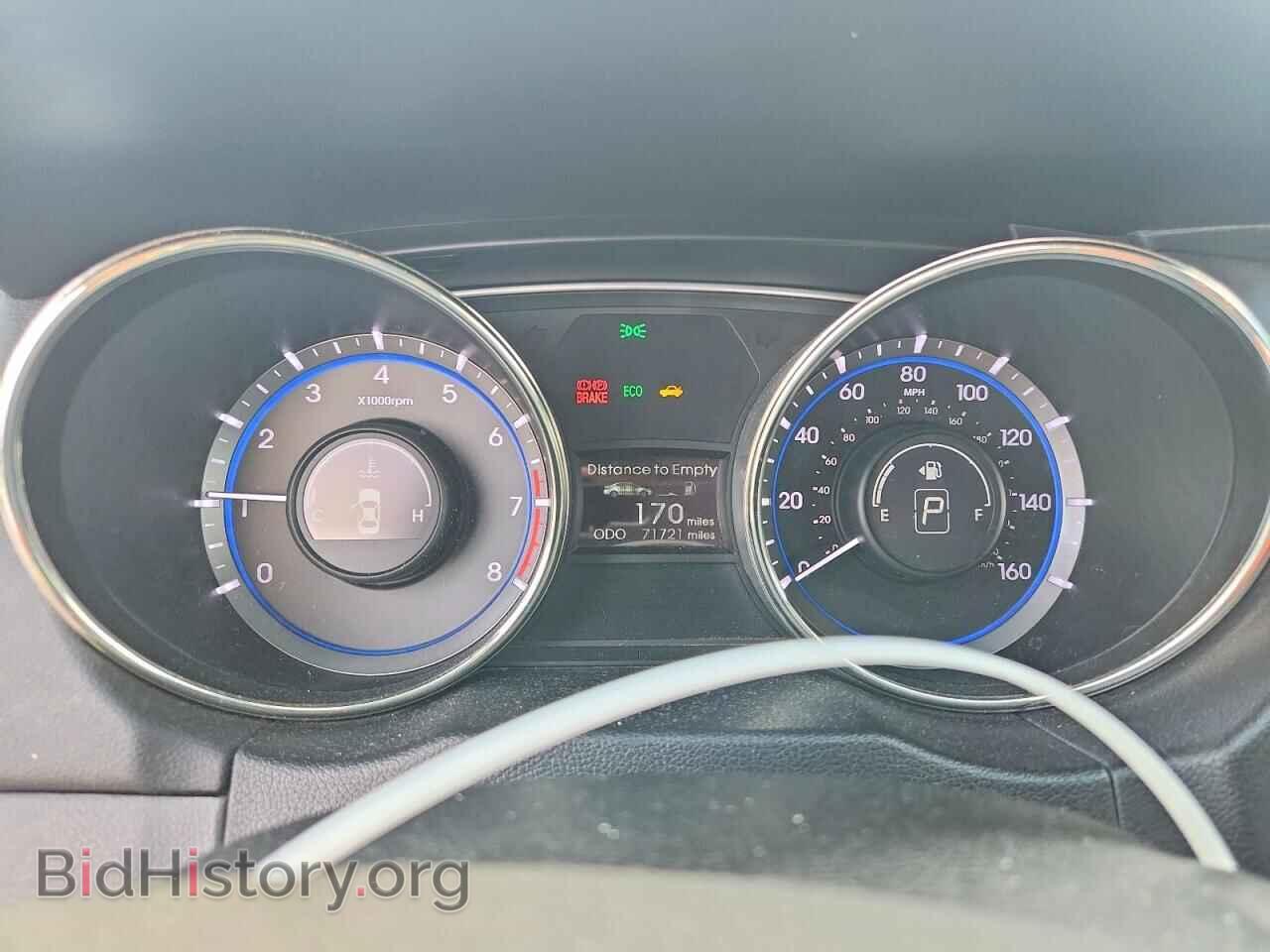 2012 HYUNDAI SONATA - VIN: 5NPEB4AC3CH341576 - Фото 9