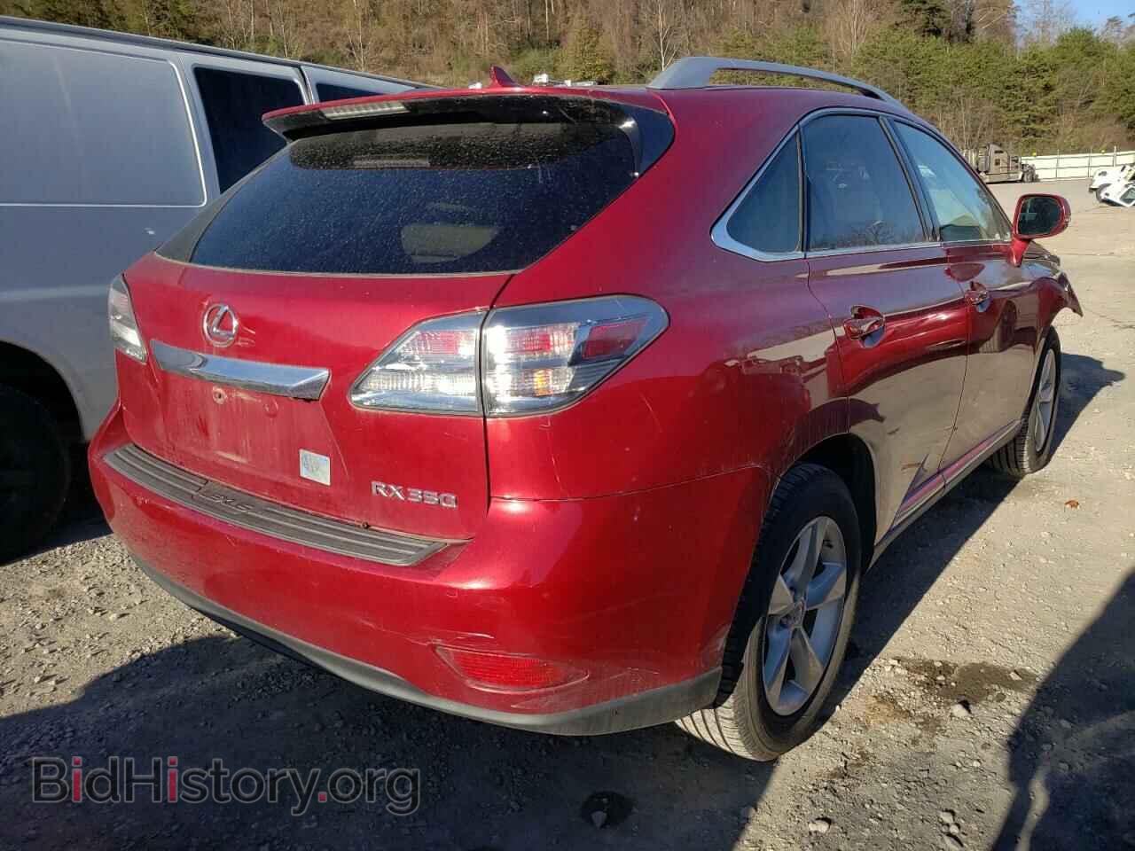 2012 LEXUS RX350 - VIN: 2T2BK1BA4CC126009 - Фото 4