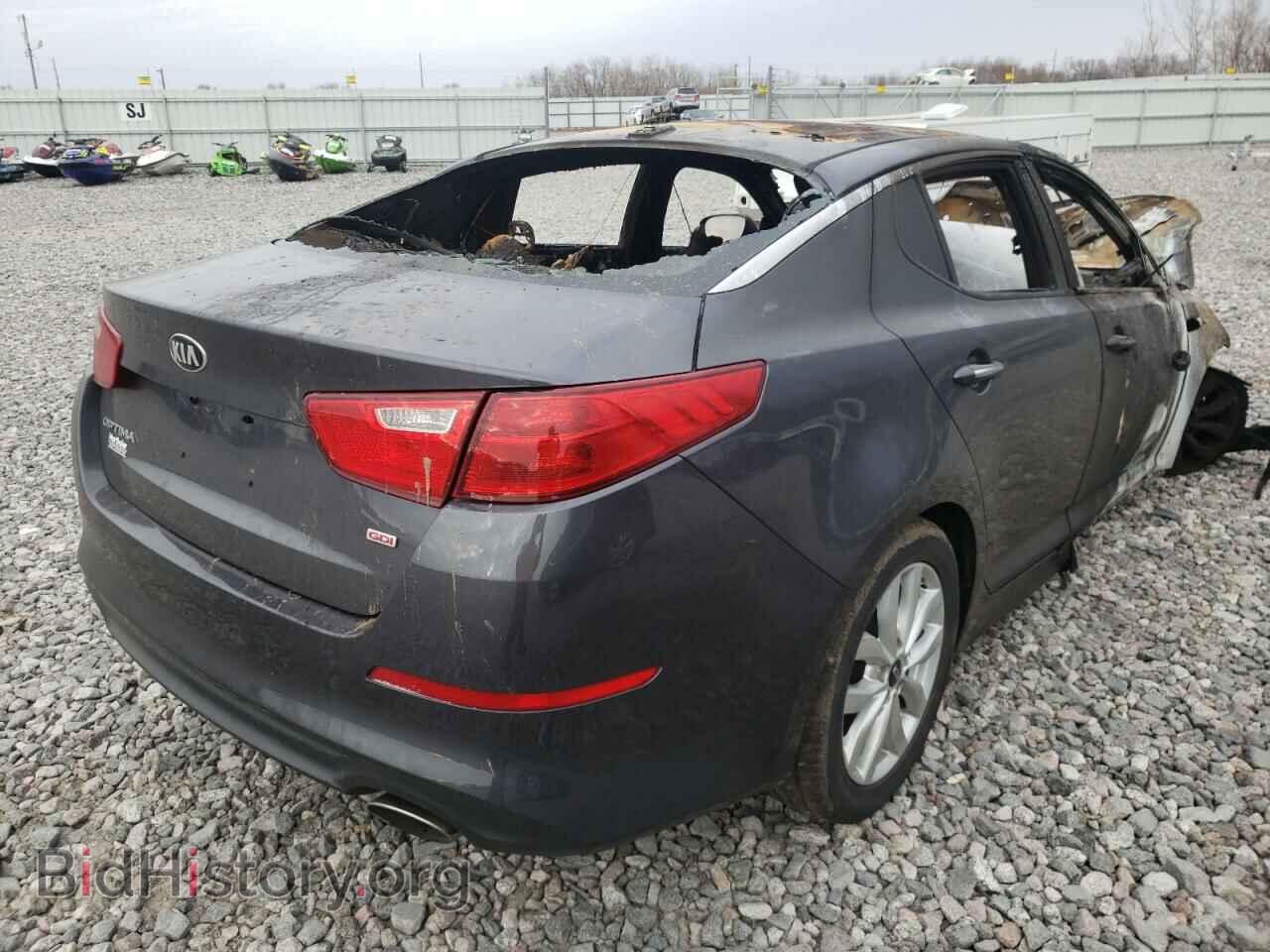 2015 KIA OPTIMA - VIN: KNAGM4A75F5620311 - Фото 4