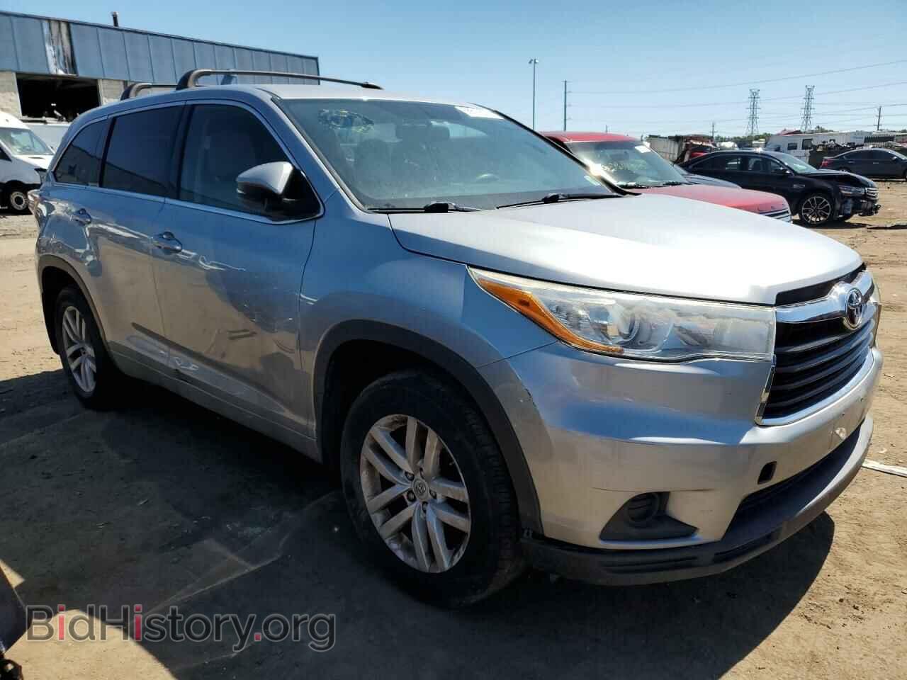 2015 TOYOTA HIGHLANDER - VIN: 5TDBKRFH1FS080077 - Фото 4