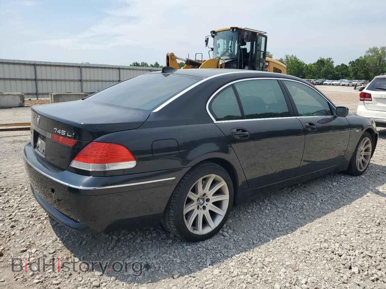 2005 BMW 7 SERIES - VIN: WBAGN63545DS59095 - Фото 3
