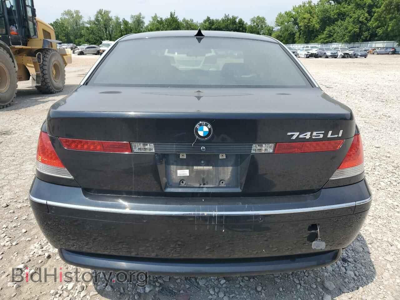 2005 BMW 7 SERIES - VIN: WBAGN63545DS59095 - Фото 6
