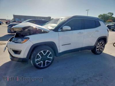 2019 Jeep COMPASS LIMITED, белый — VIN 3C4NJDCB2KT599335, Copart