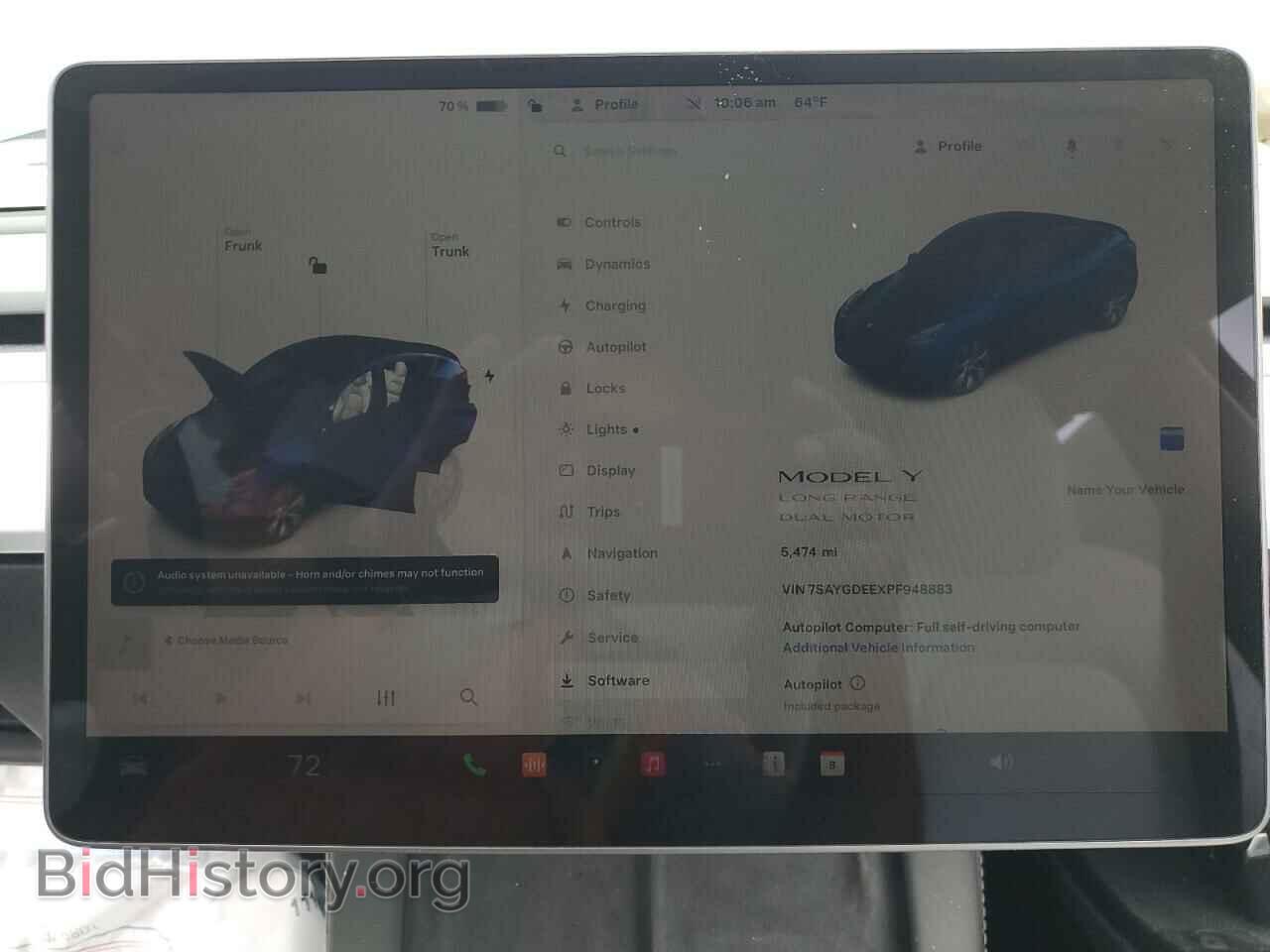 2023 TESLA MODEL Y - VIN: 7SAYGDEEXPF948883 - Фото 9