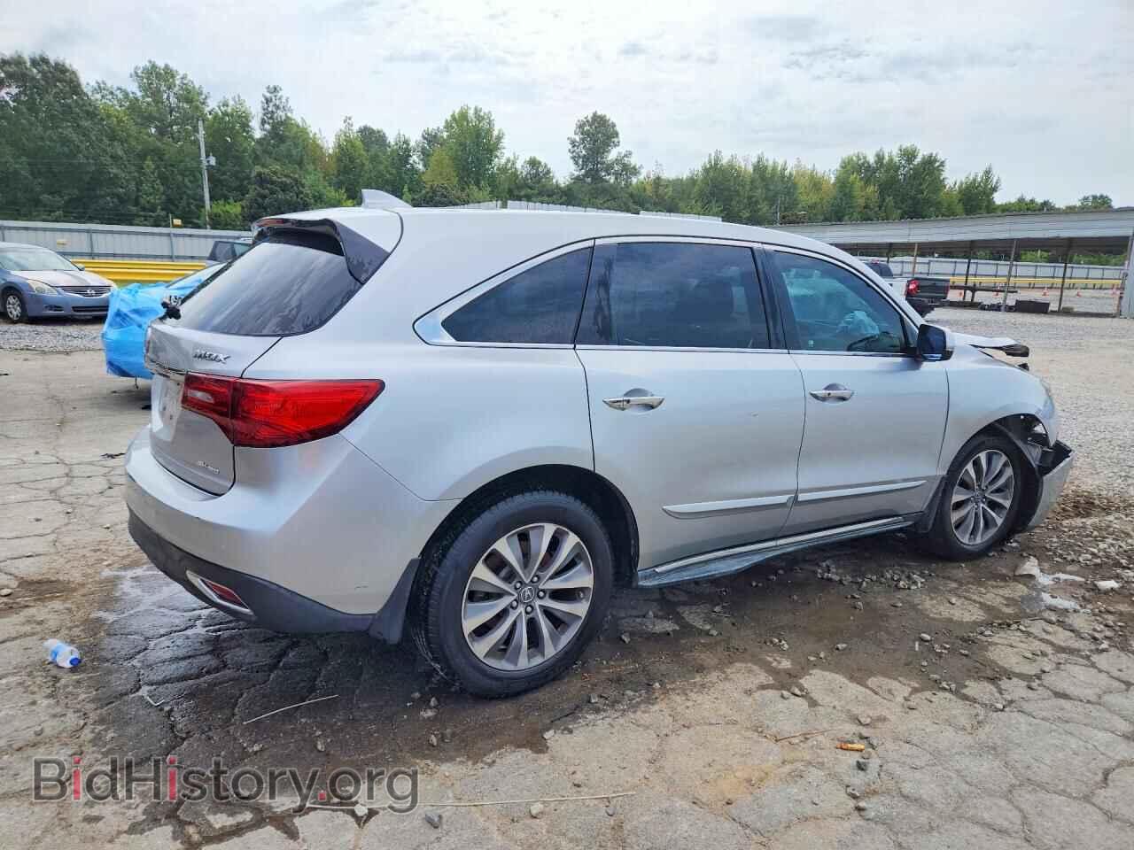 2014 ACURA MDX - VIN: 5FRYD4H40EB028300 - Фото 3