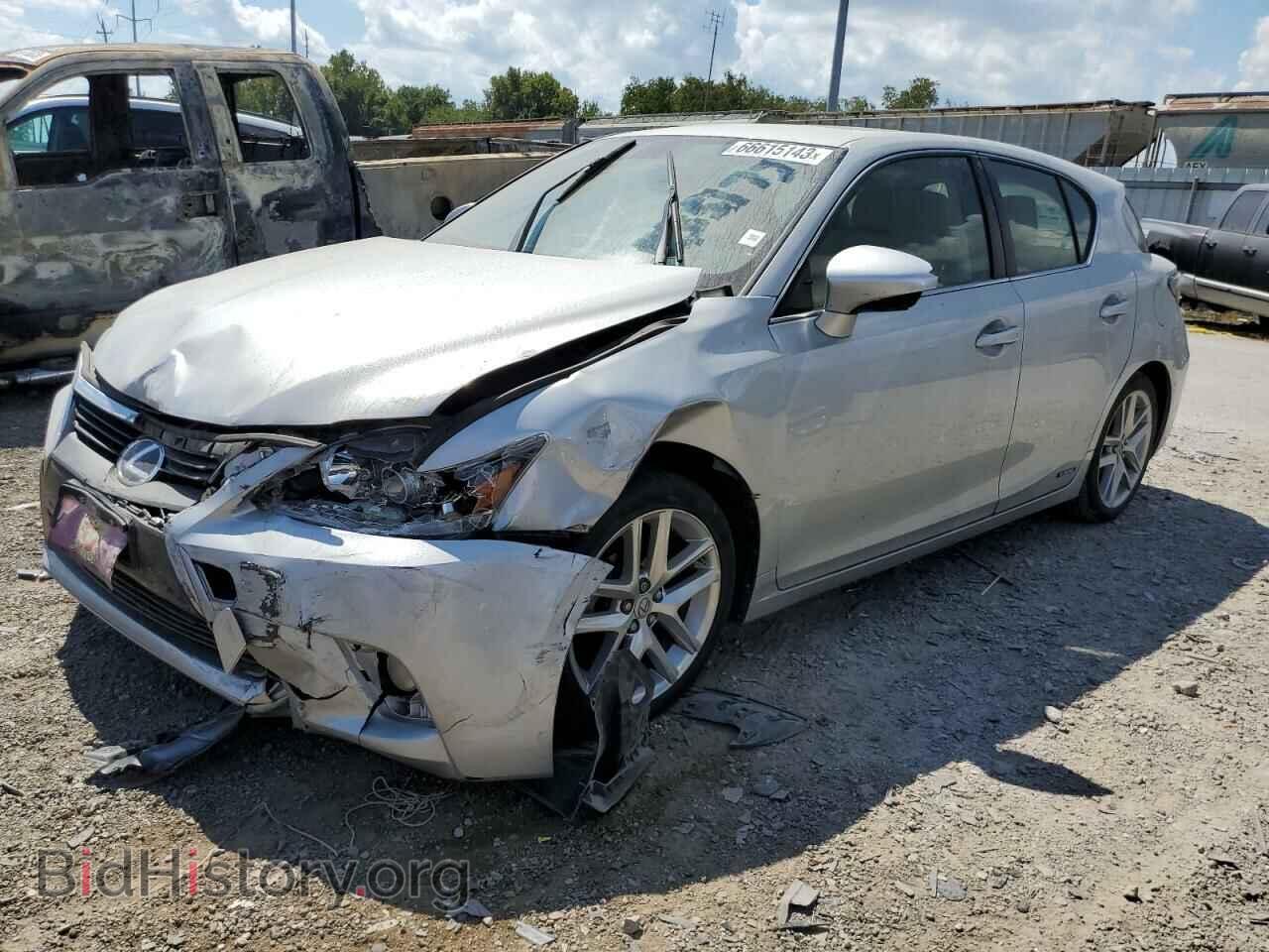 Photo JTHKD5BH5F2235177 - LEXUS CT 200 2015