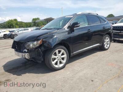 2011 Lexus RX350 350, черный — VIN 2T2BK1BA7BC114418, Copart