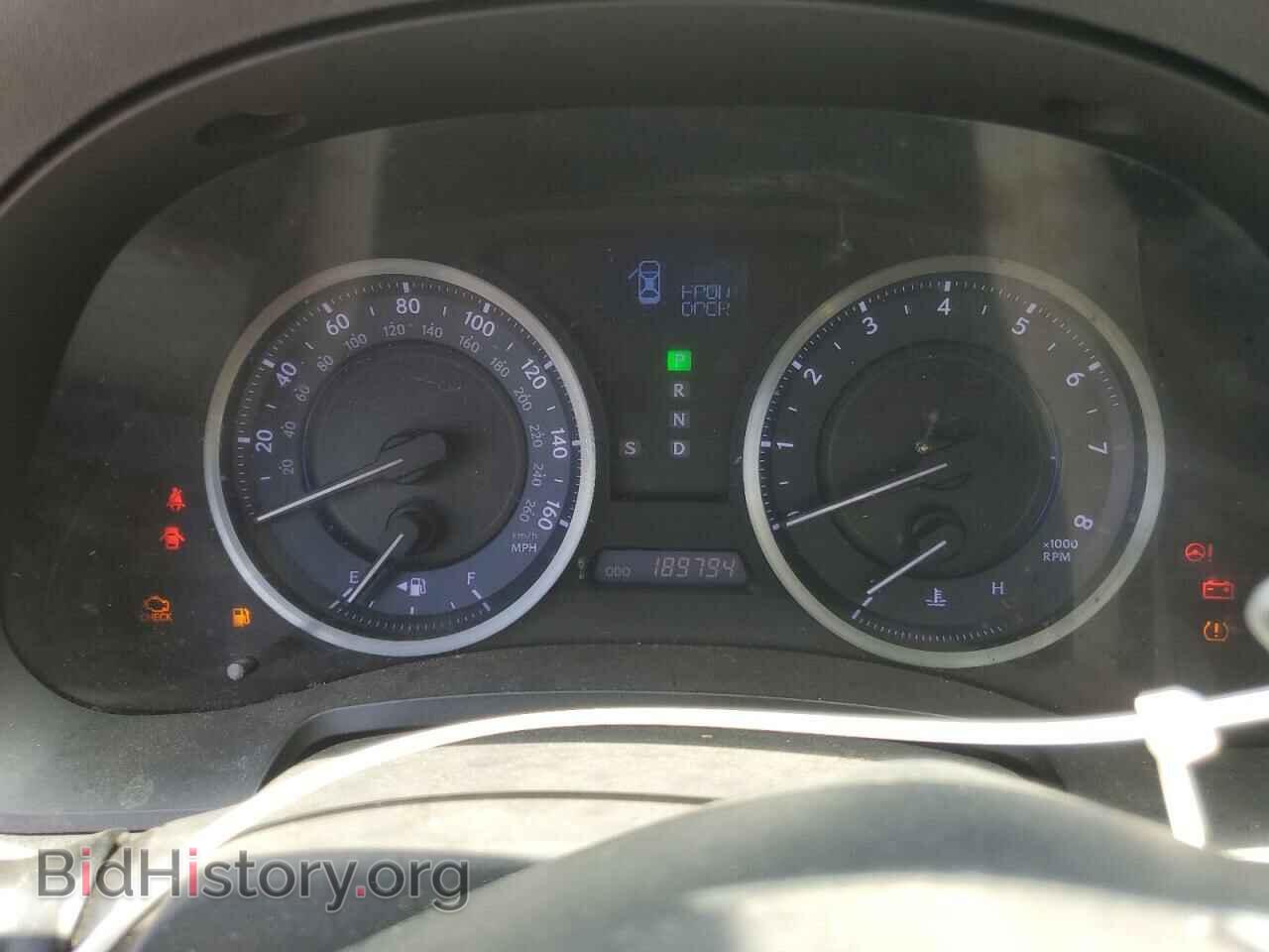 2012 LEXUS IS - VIN: JTHBF5C22C5180878 - Фото 9