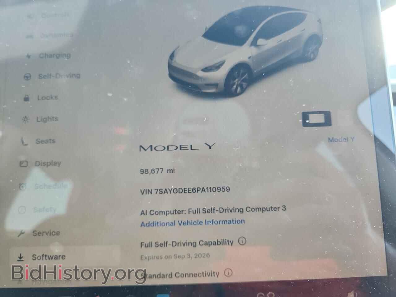 2023 TESLA MODEL Y - VIN: 7SAYGDEE6PA110959 - Photo 9
