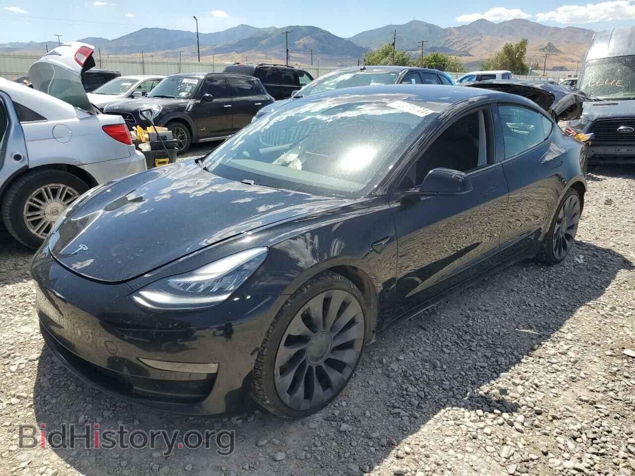 Photo 5YJ3E1EC2MF849495 - TESLA MODEL 3 2021