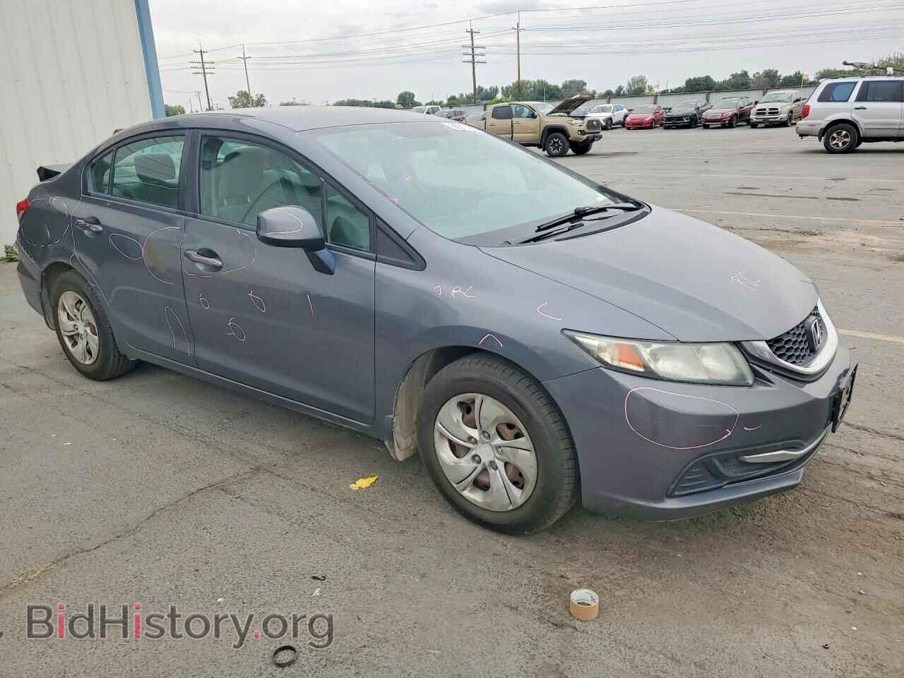 2013 HONDA CIVIC - VIN: 19XFB2F56DE058646 - Фото 4